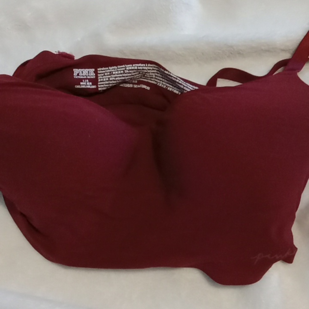 PINK size large lightly lined